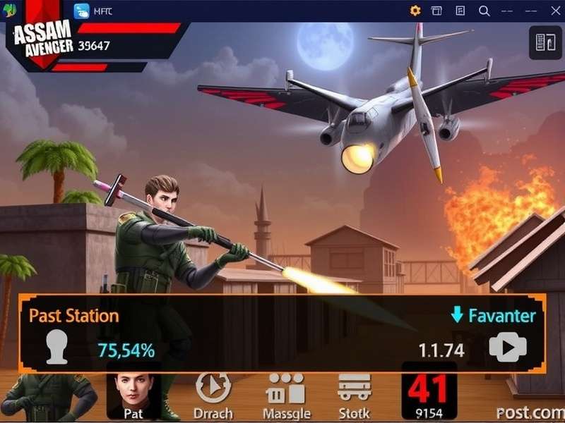 Assam Avenger Warrior download statistics chart